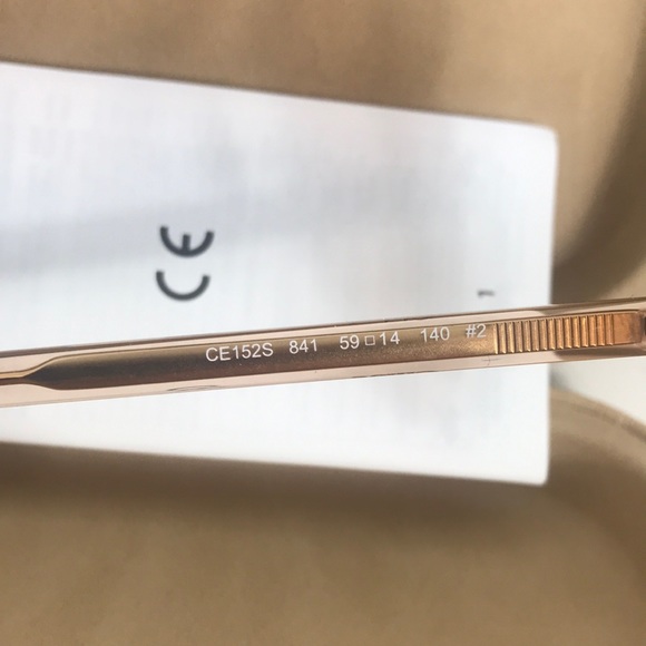 Chloe CE152S Sunglasses Rose Gold / Brown - Picture 3 of 7